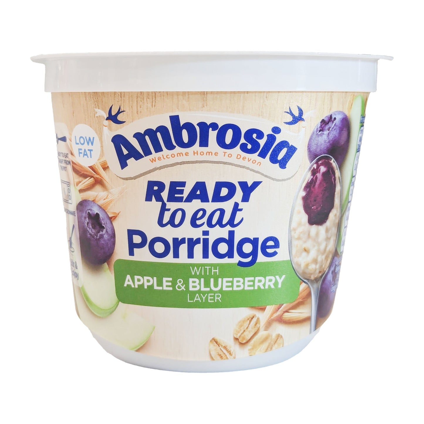 Ambrosia Ready to Eat Porridge with Apple & Blueberry Layer 210g