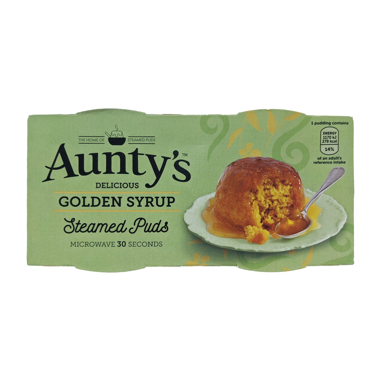 Aunty's Golden Syrup Steamed Puddings (2 x 95g)