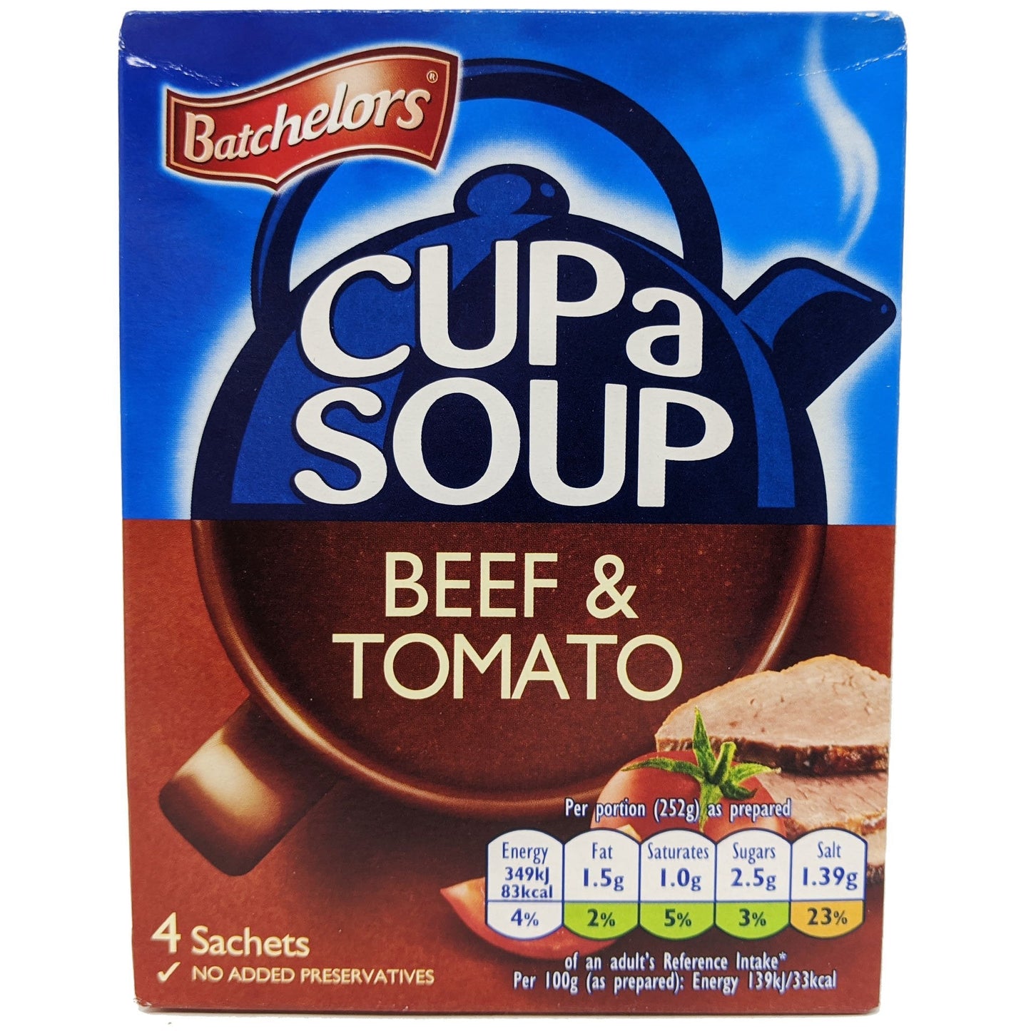 Batchelors Cup A Soup Beef & Tomato 88g