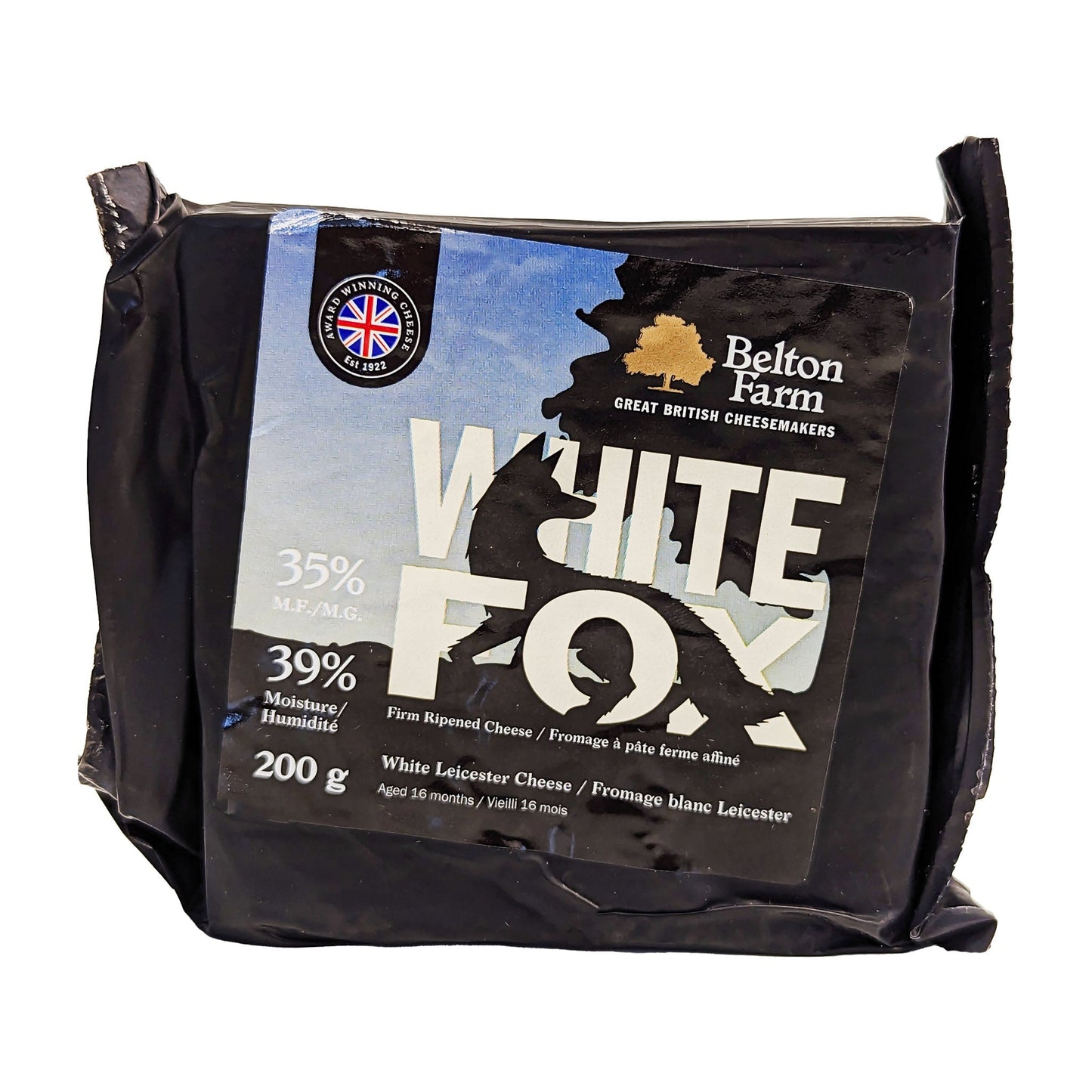 Belton Farm White Fox White Leicester Cheese 200g