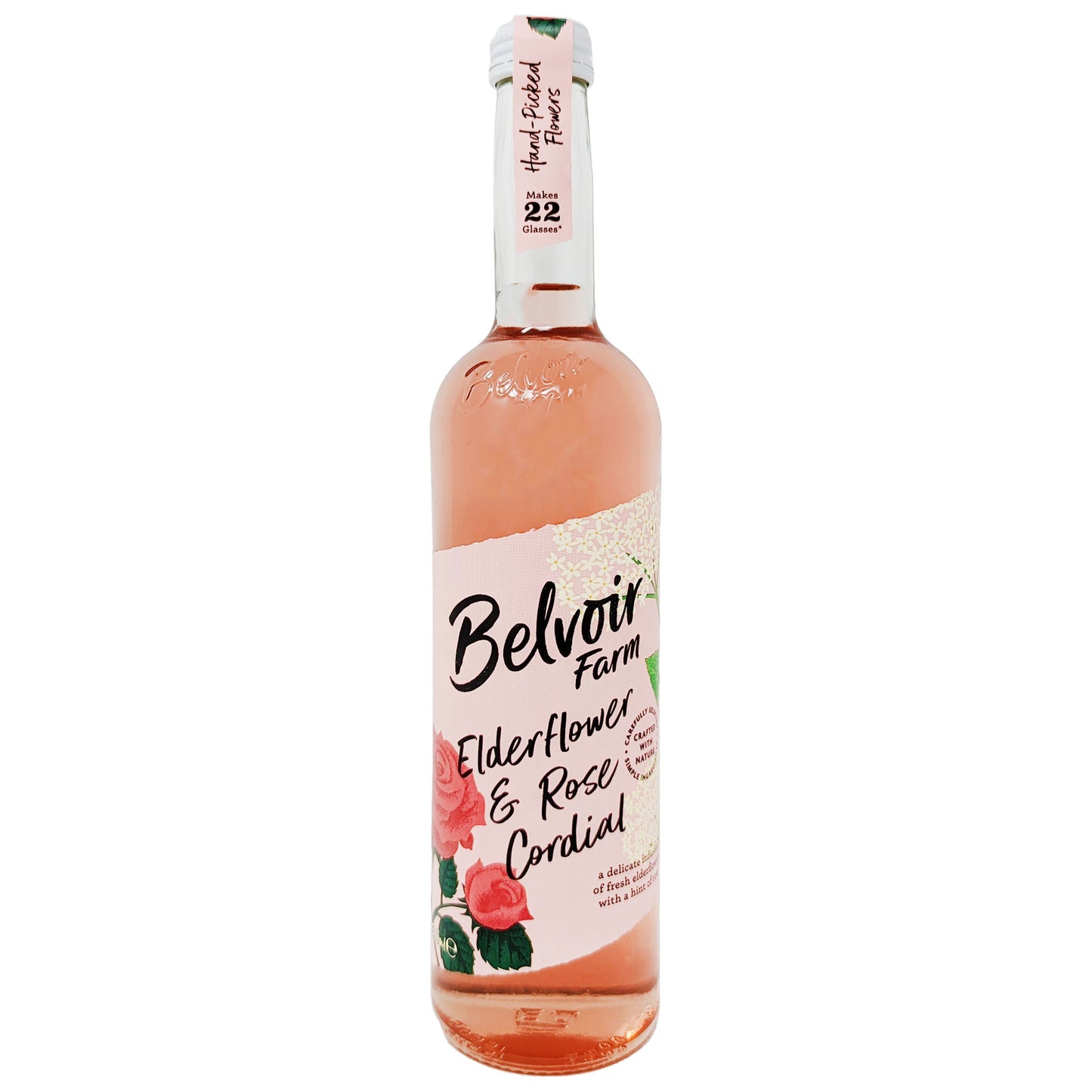 Belvoir Elderflower & Rose Cordial 500ml