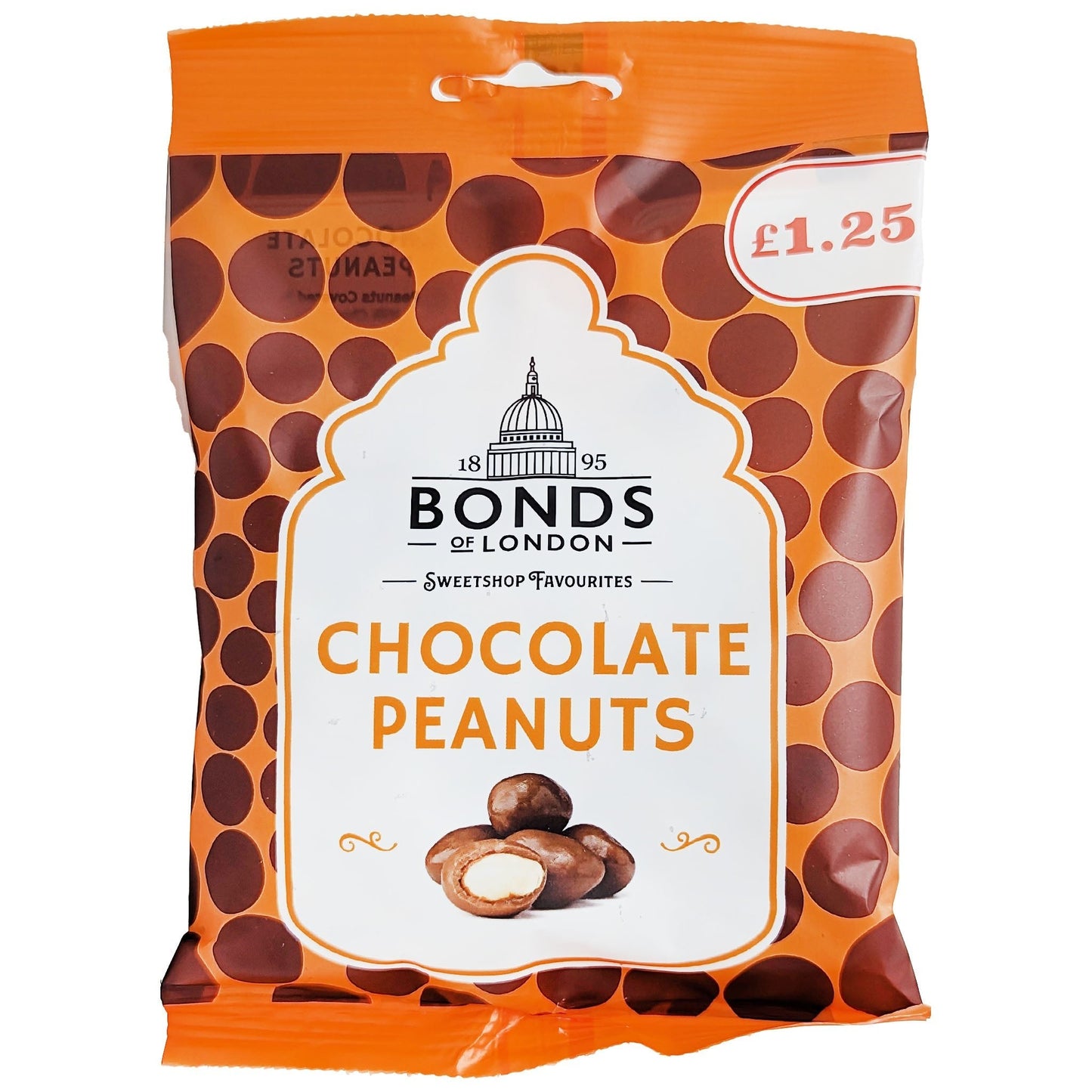 Bonds Chocolate Peanuts 75g