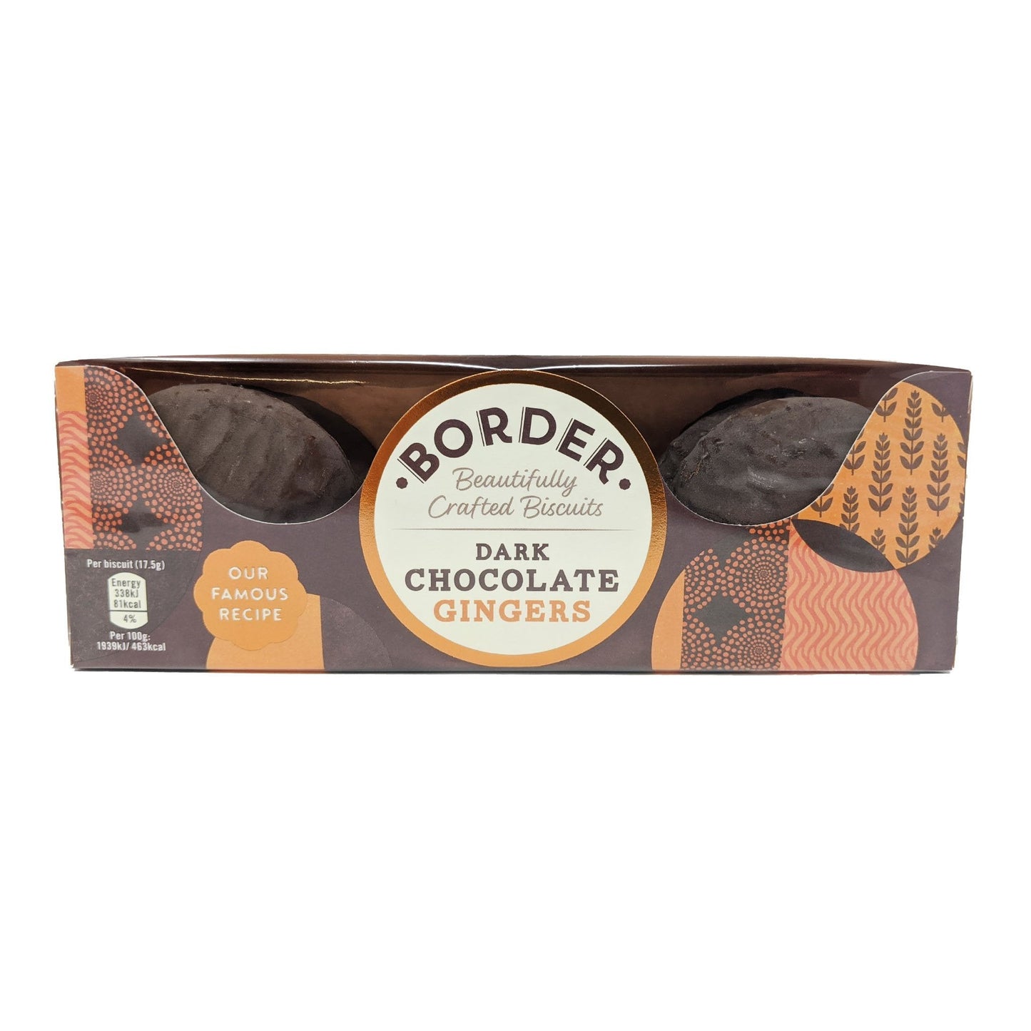 Border Dark Chocolate Gingers 150g