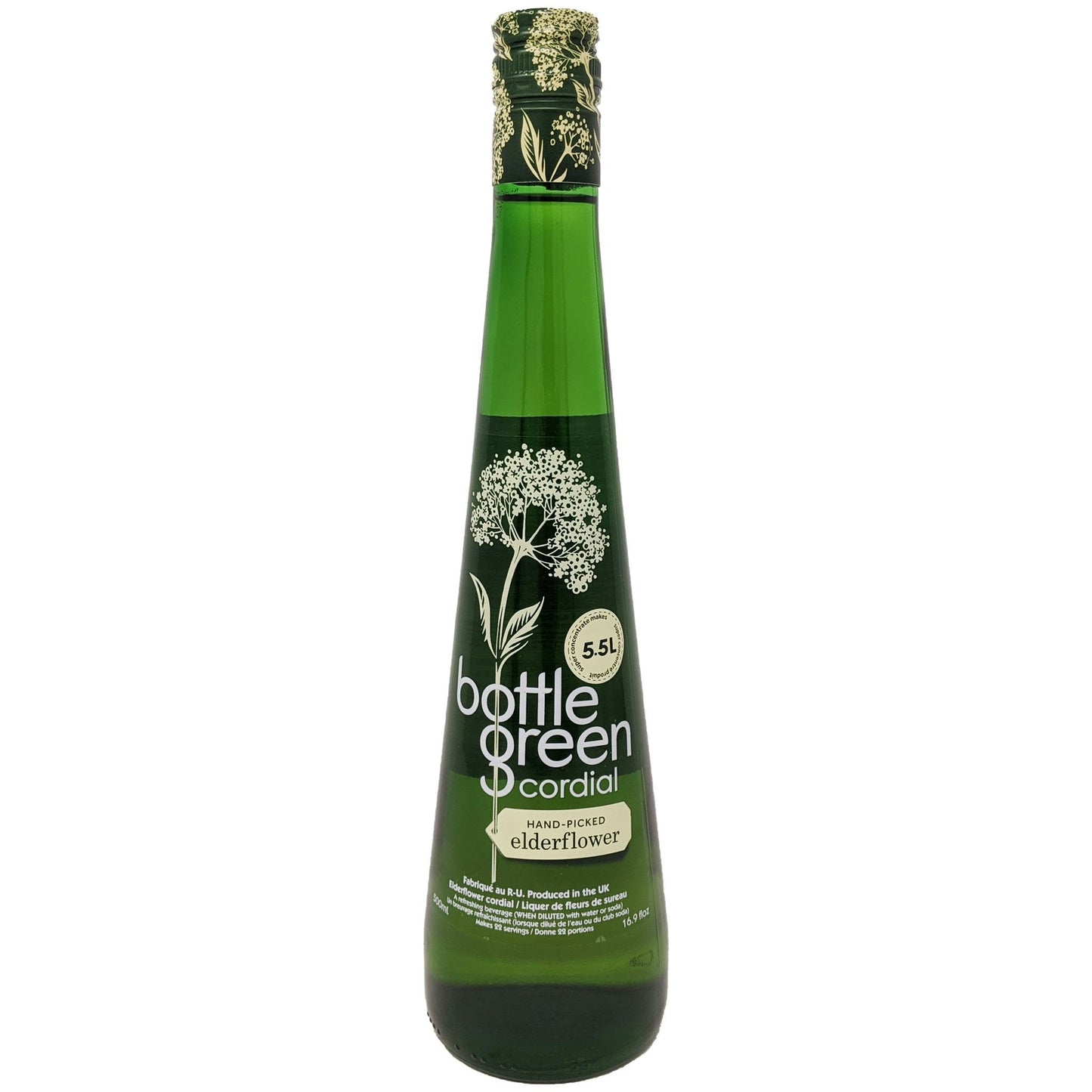 Bottle Green Cordial Elderflower 500ml