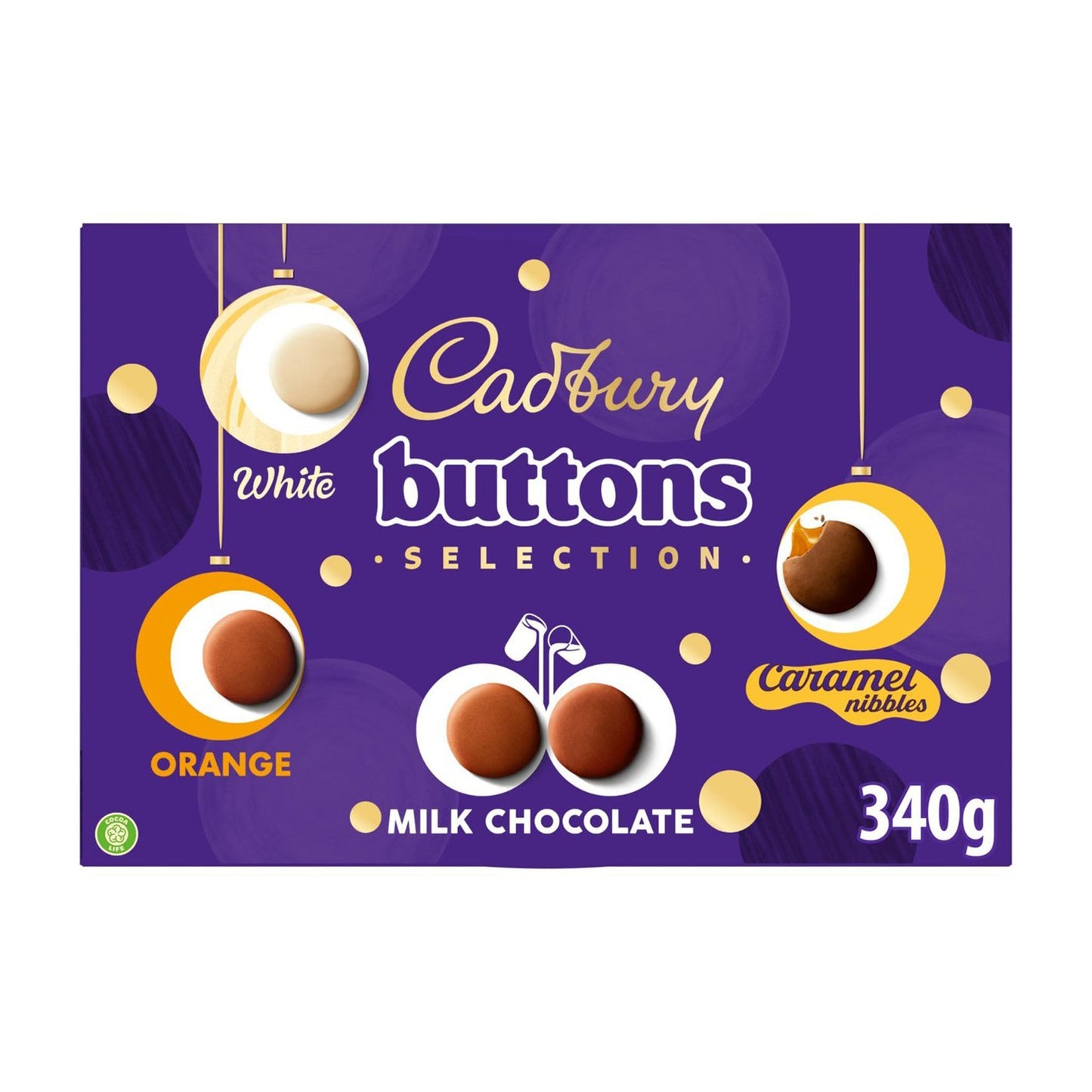 Cadbury Buttons Selection Box 340g