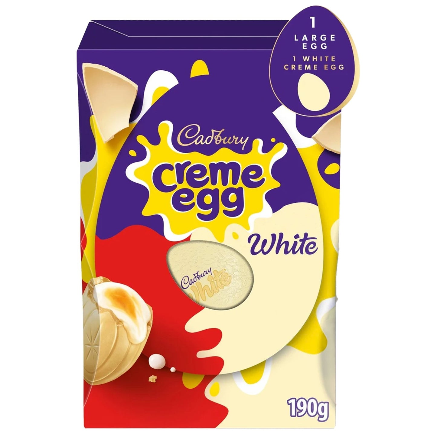 Cadbury Creme Egg White Easter Egg 190g