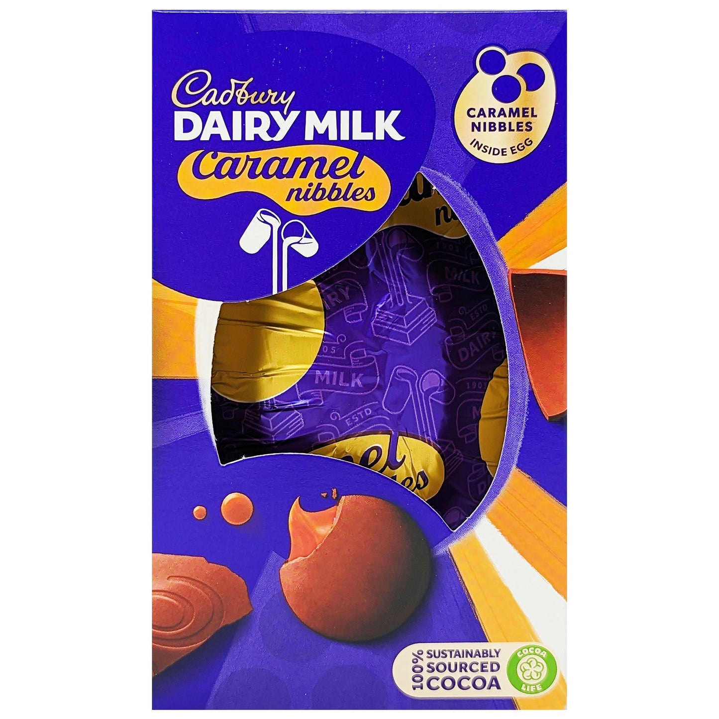 Cadbury Dairy Milk Caramel Nibbles Easter Egg 88g
