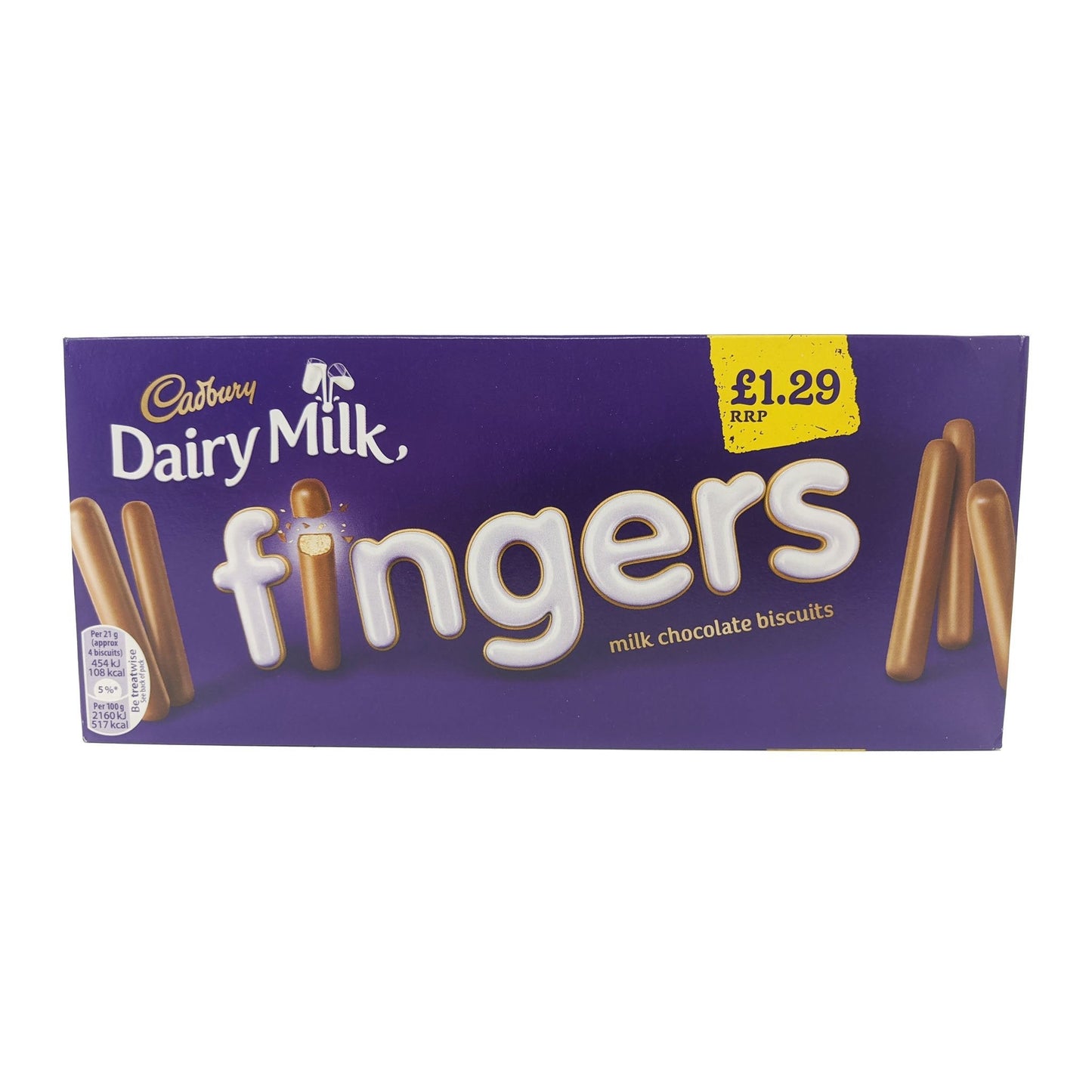 Cadbury Dairy Milk Fingers 114g