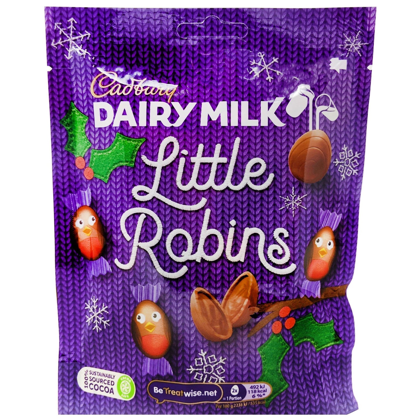 Cadbury Dairy Milk Little Robins 77g