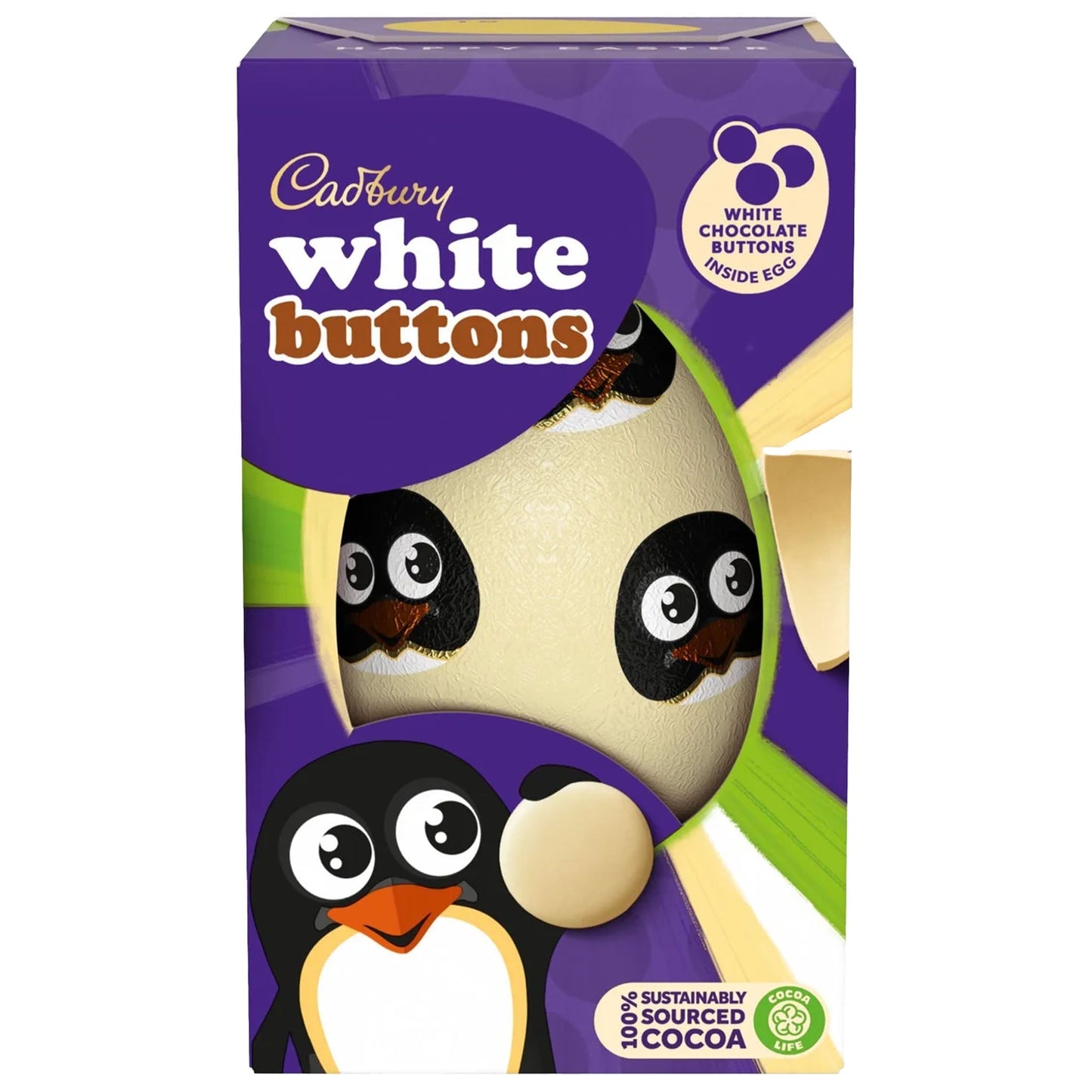 Cadbury White Buttons Easter Egg 91g