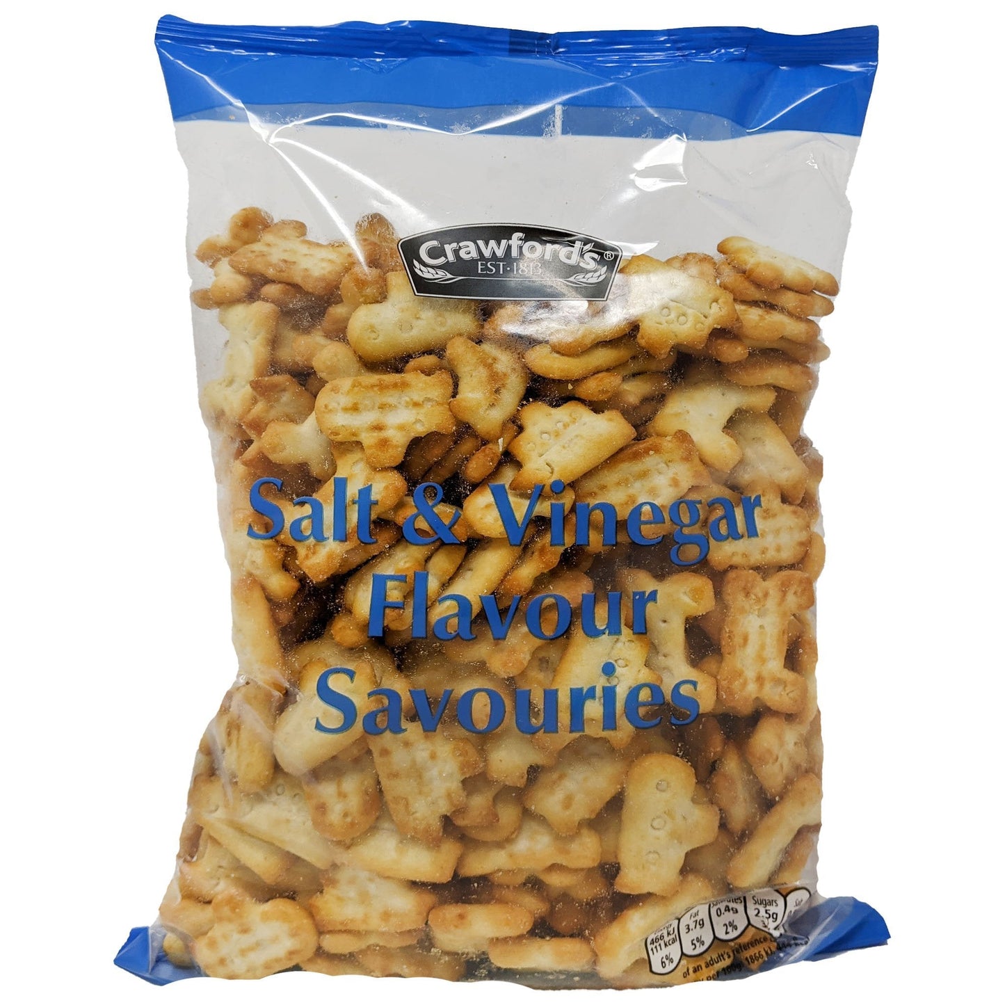 Crawford's Salt & Vinegar Flavour Savouries 200g