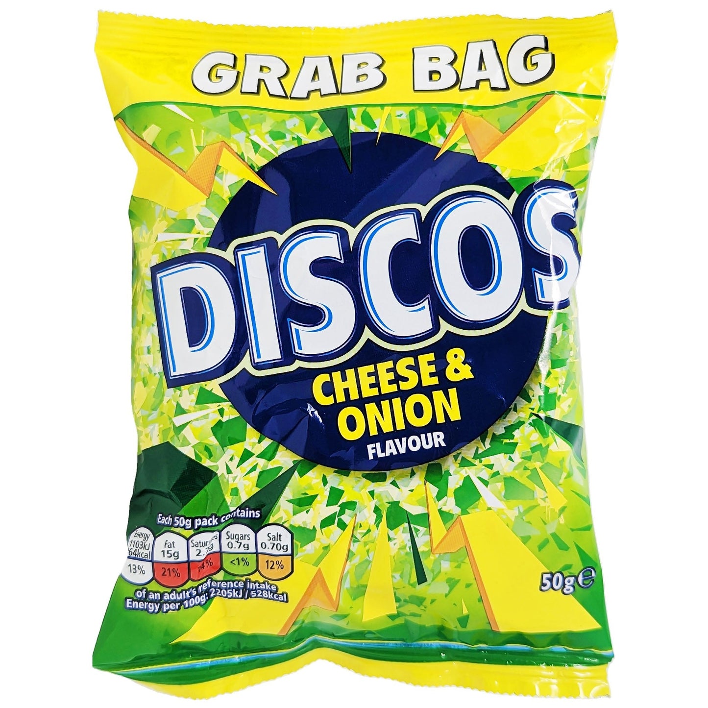 Discos Cheese & Onion Grab Bag 50g
