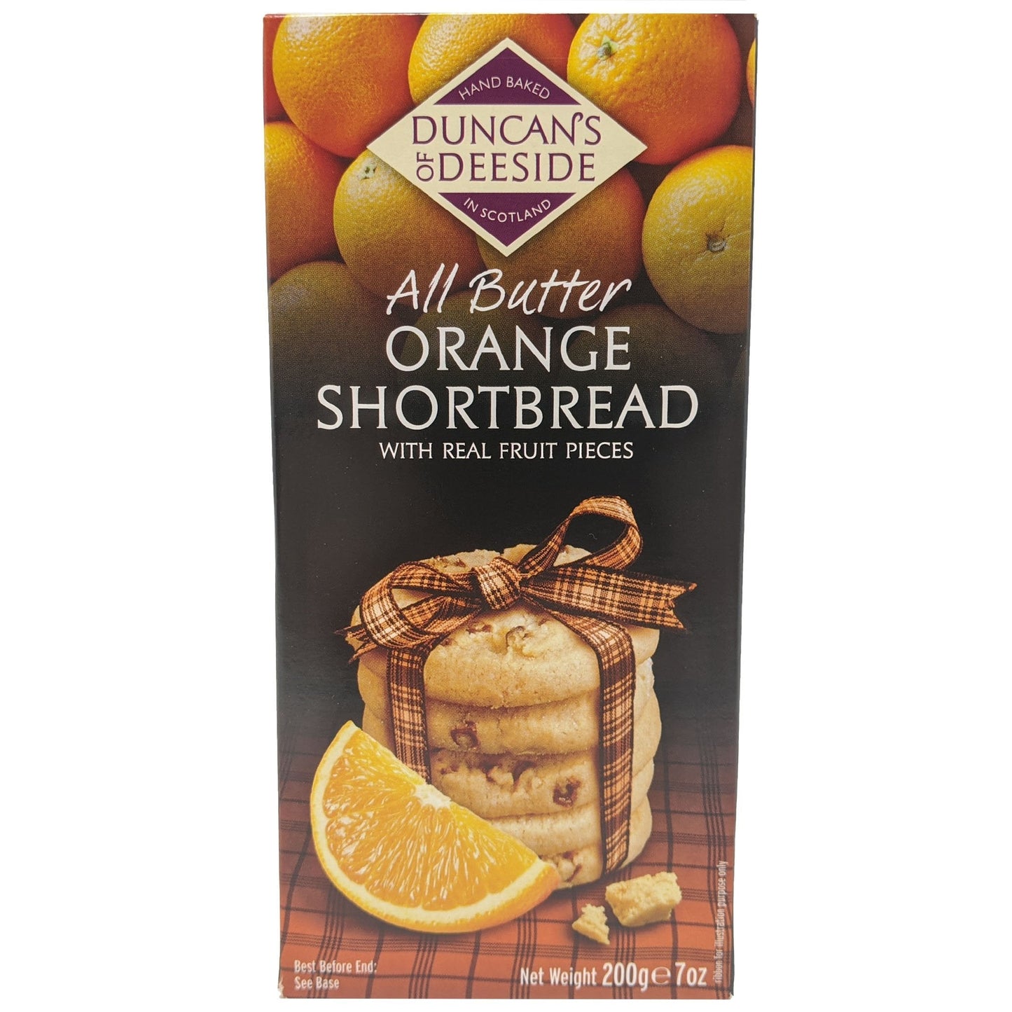 Duncan's Of Deeside All Butter Orange Shortbread 200g