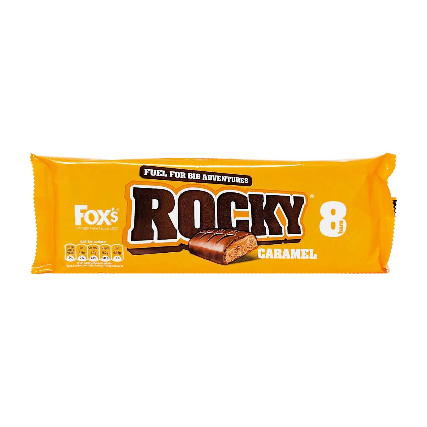 Fox's Rocky Caramel Biscuits 7 Pack
