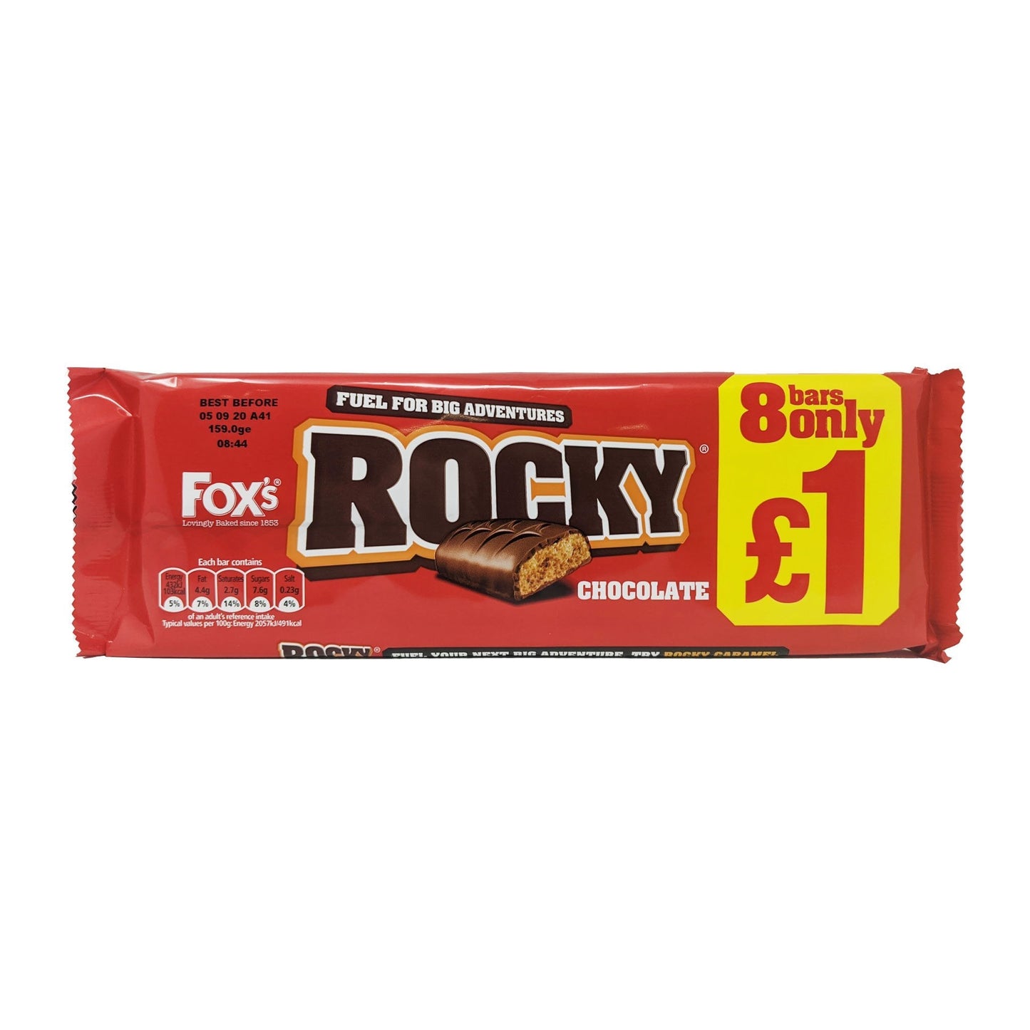 Fox's Rocky Chocolate Biscuits 7 Pack (133g)