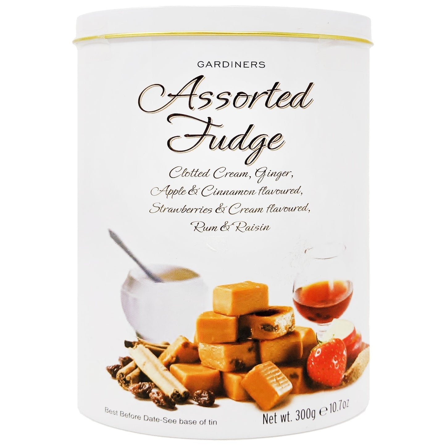 Gardiners Assorted Fudge Tin 300g