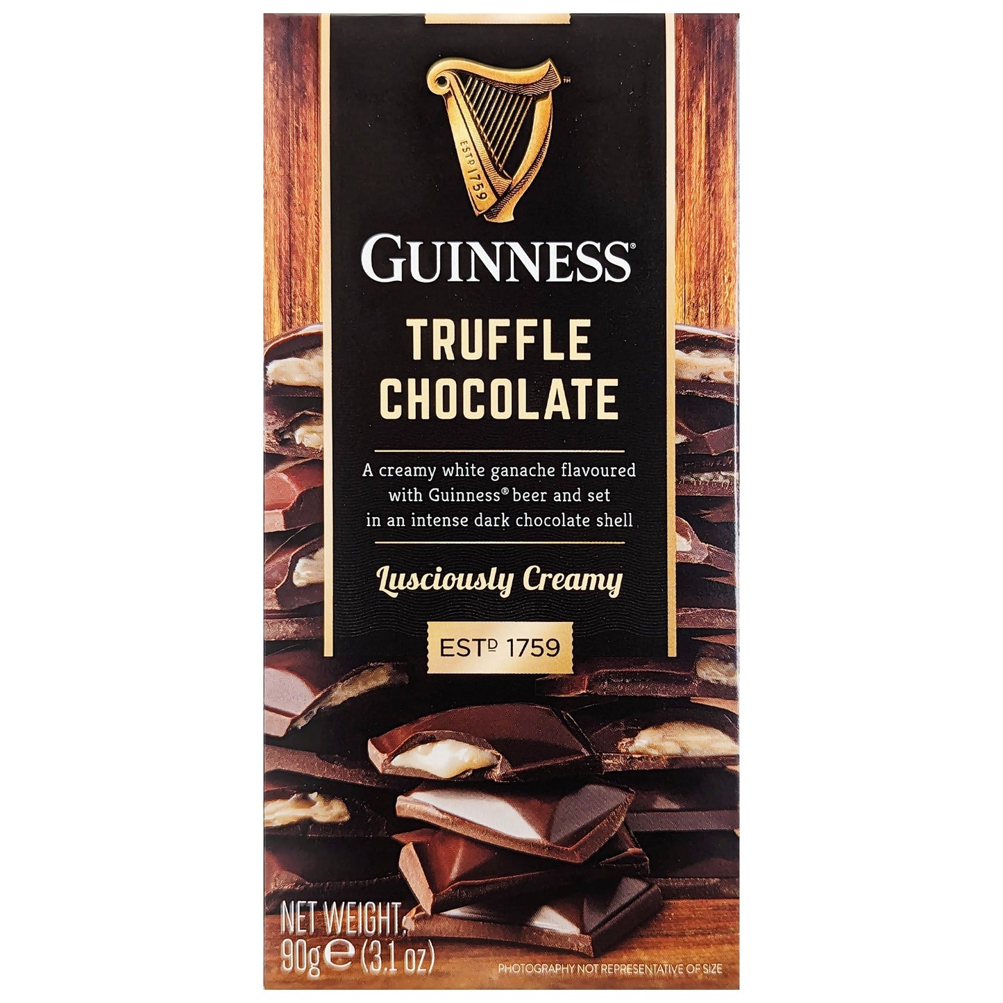 Guinness Truffle Chocolate Bar 90g