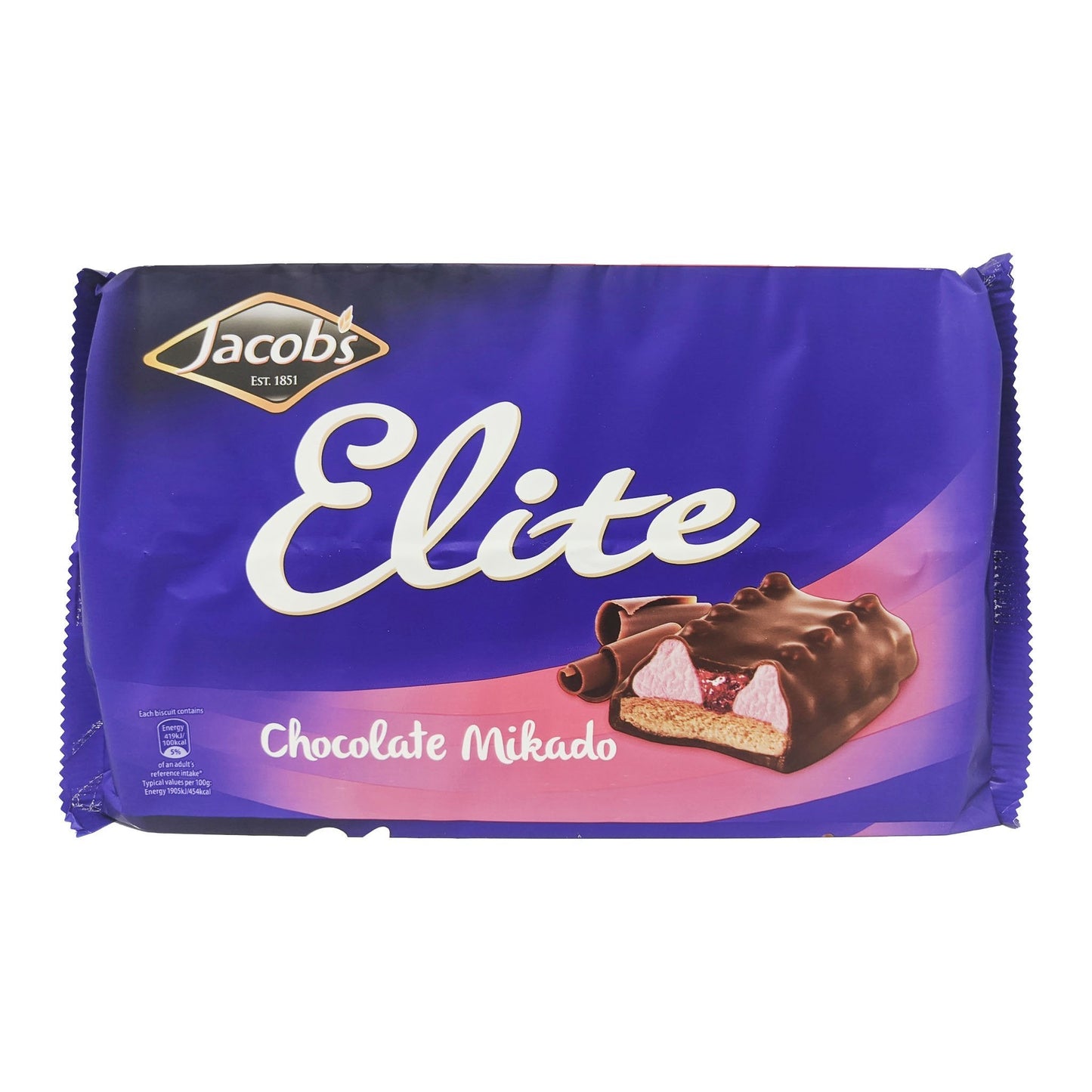 Jacob's Elite Chocolate Mikado 176g