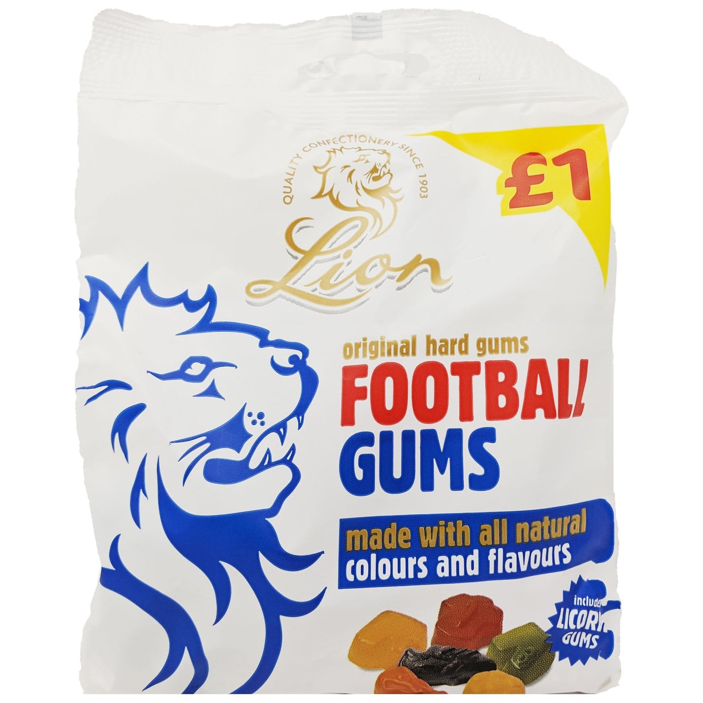 Lion Football Gums 130g