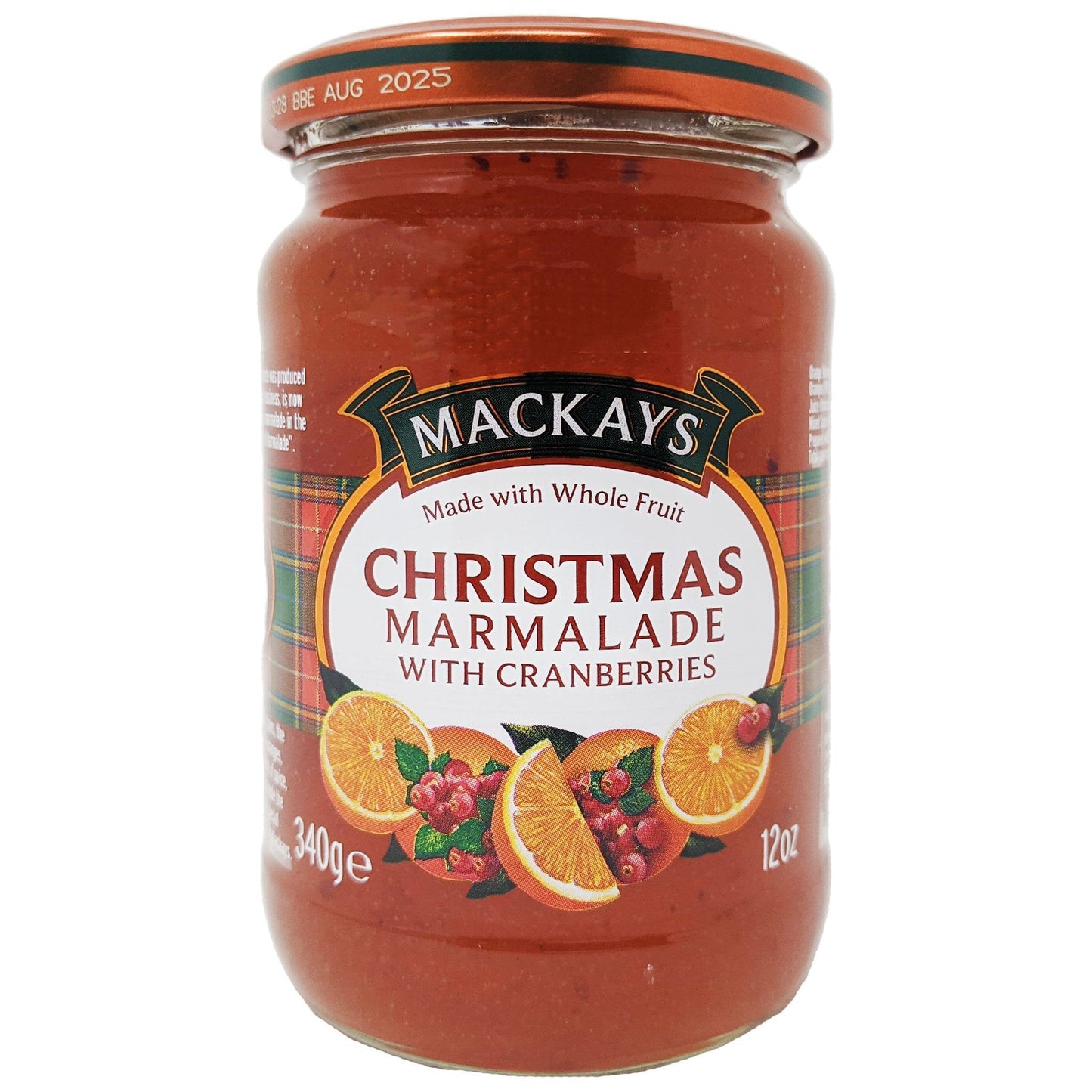 Mackays Christmas Marmalade with Cranberries 340g