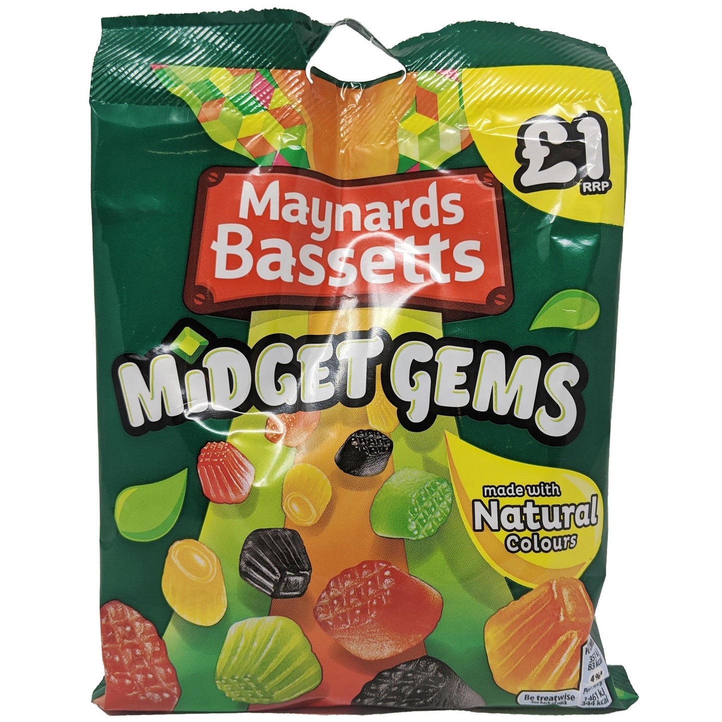 Maynards Bassetts Mini Gems 130g