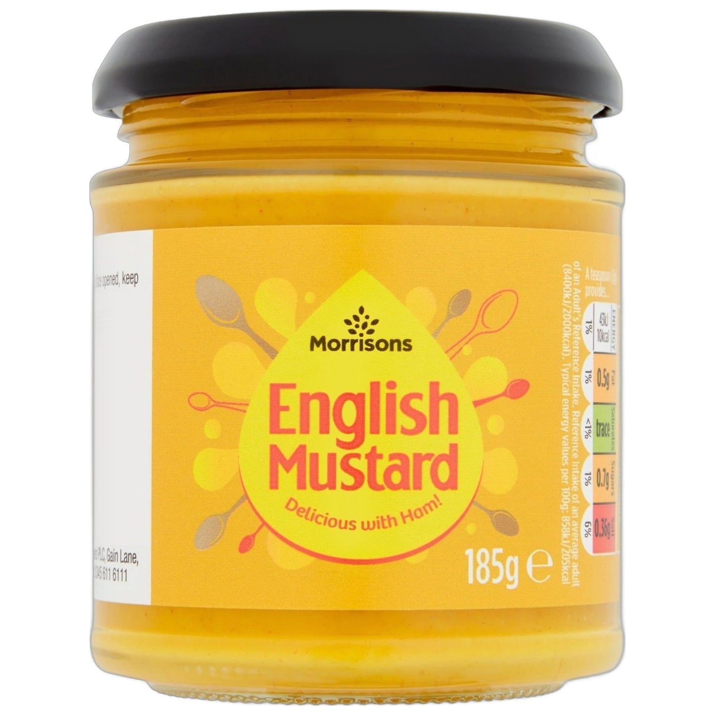 Morrisons English Mustard 185g