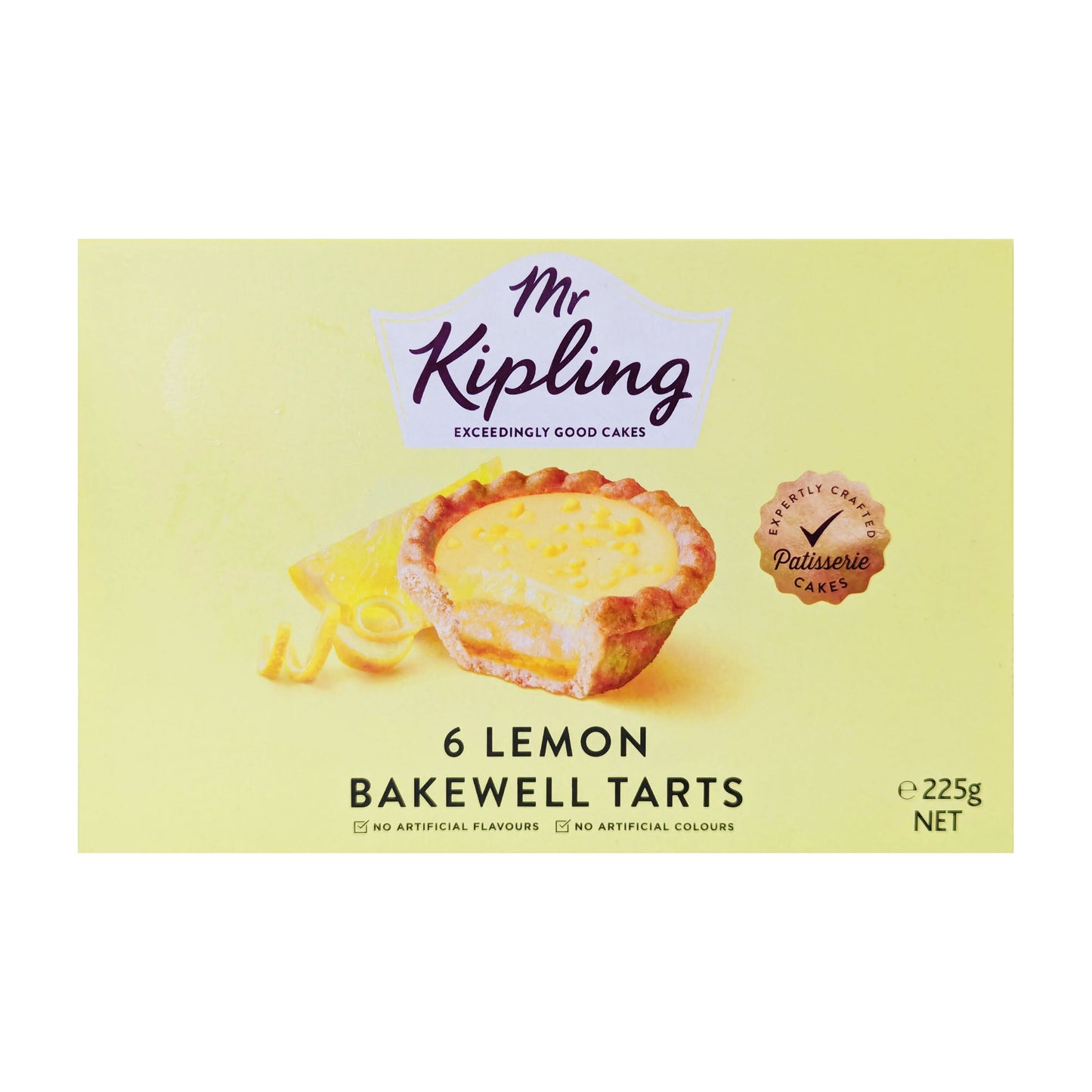 Mr Kipling 6 Lemon Bakewell Tarts