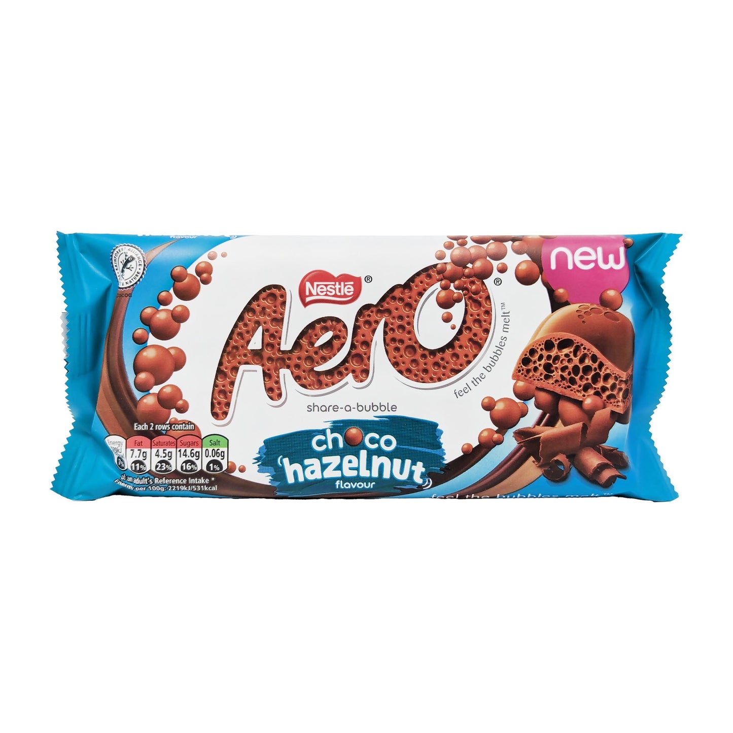 Nestle Aero Choco Hazelnut 90g