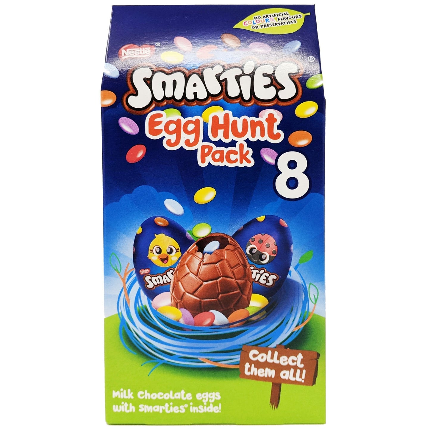 Nestle Smarties Egg Hunt 8 Pack 140g