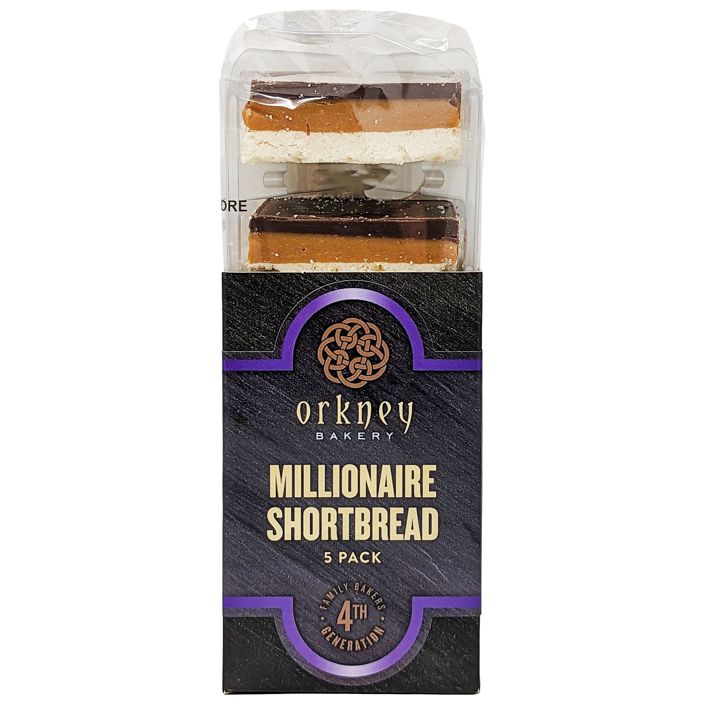 Orkney Bakery Millionaire Shortbread 5 Pack 275g