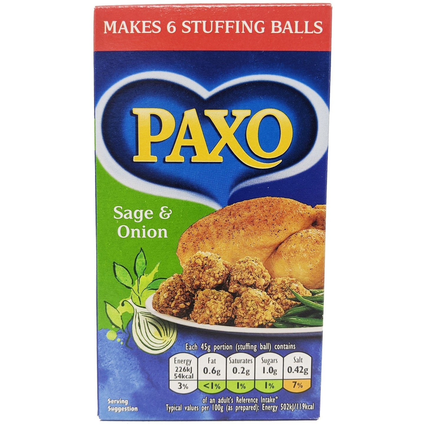 Paxo Sage & Onion Stuffing Mix 85g