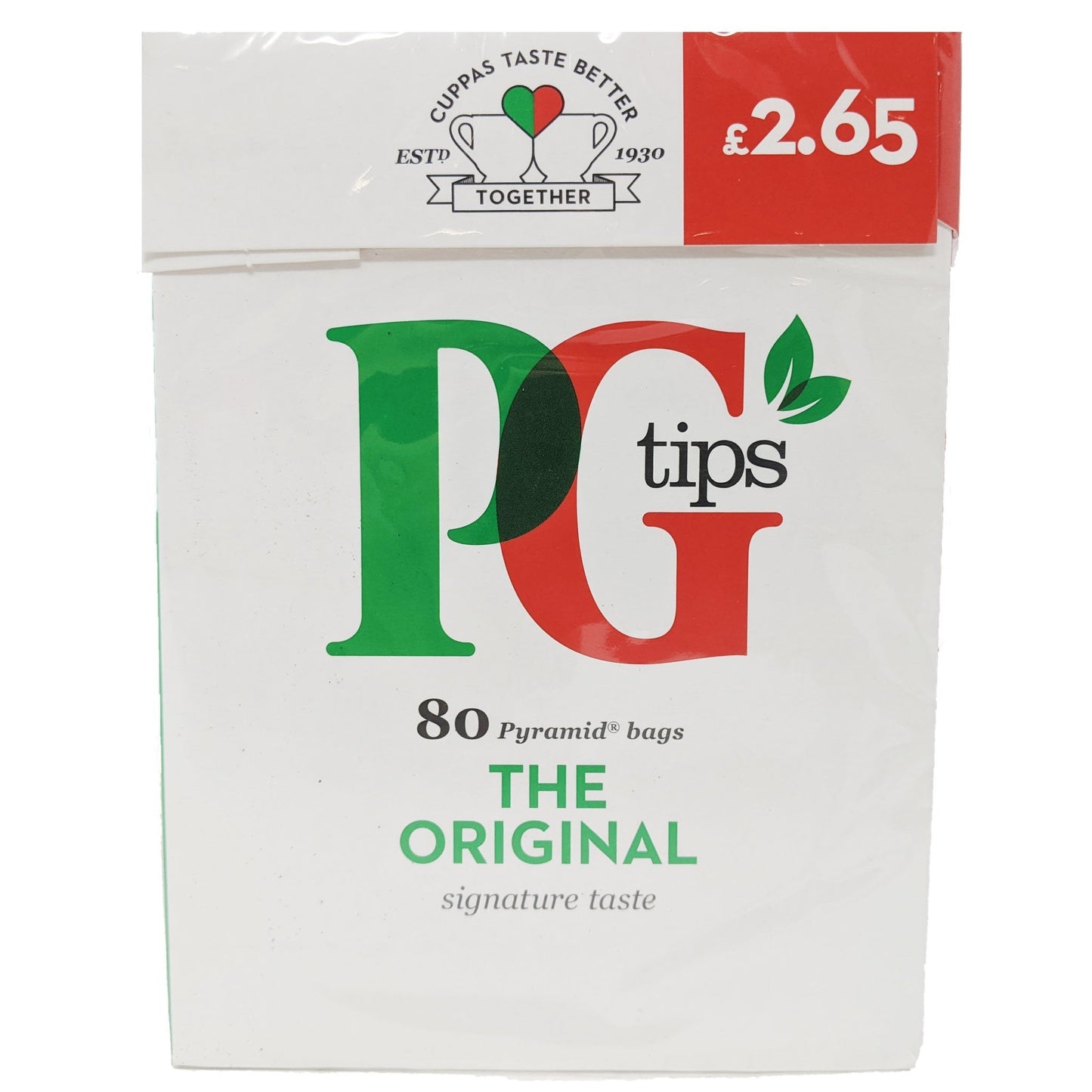 PG Tips Original Tea 80 Bags