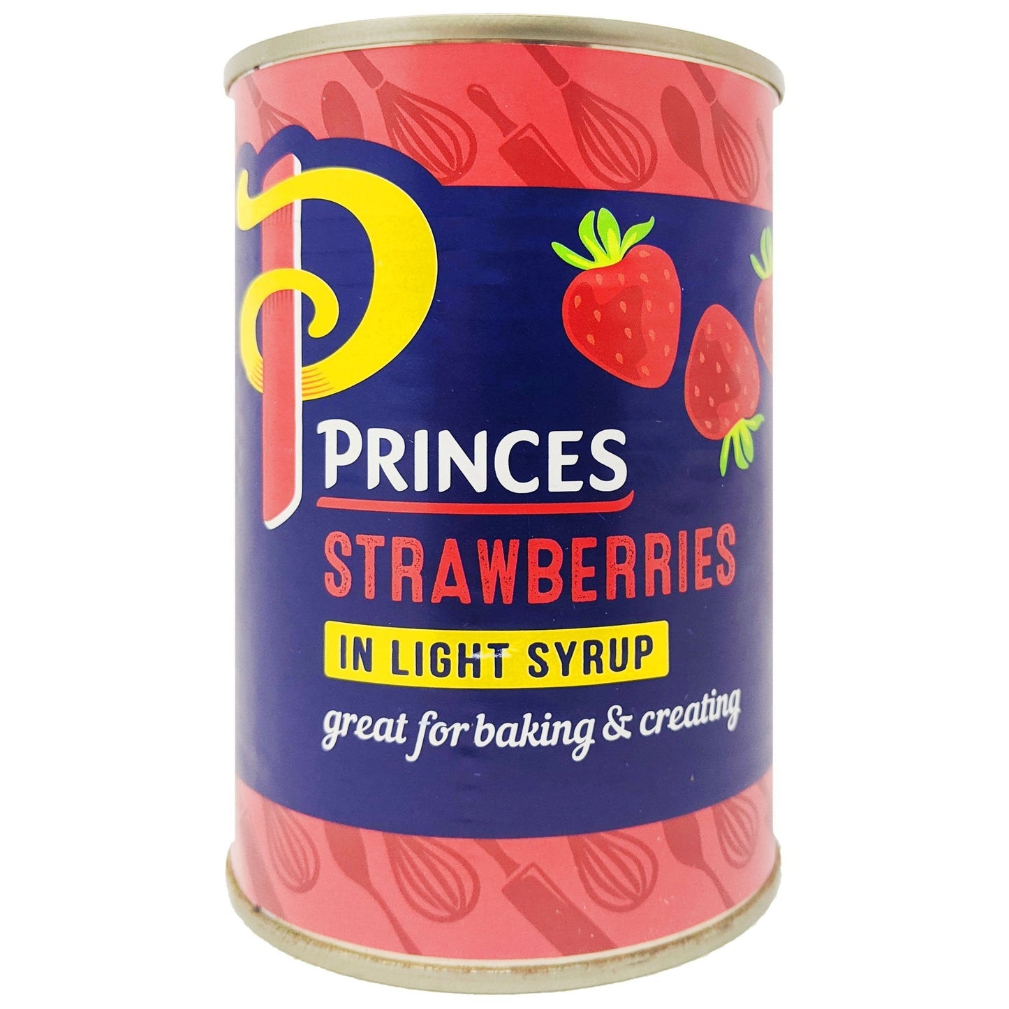 Princes Strawberries in Light Syrup 410g