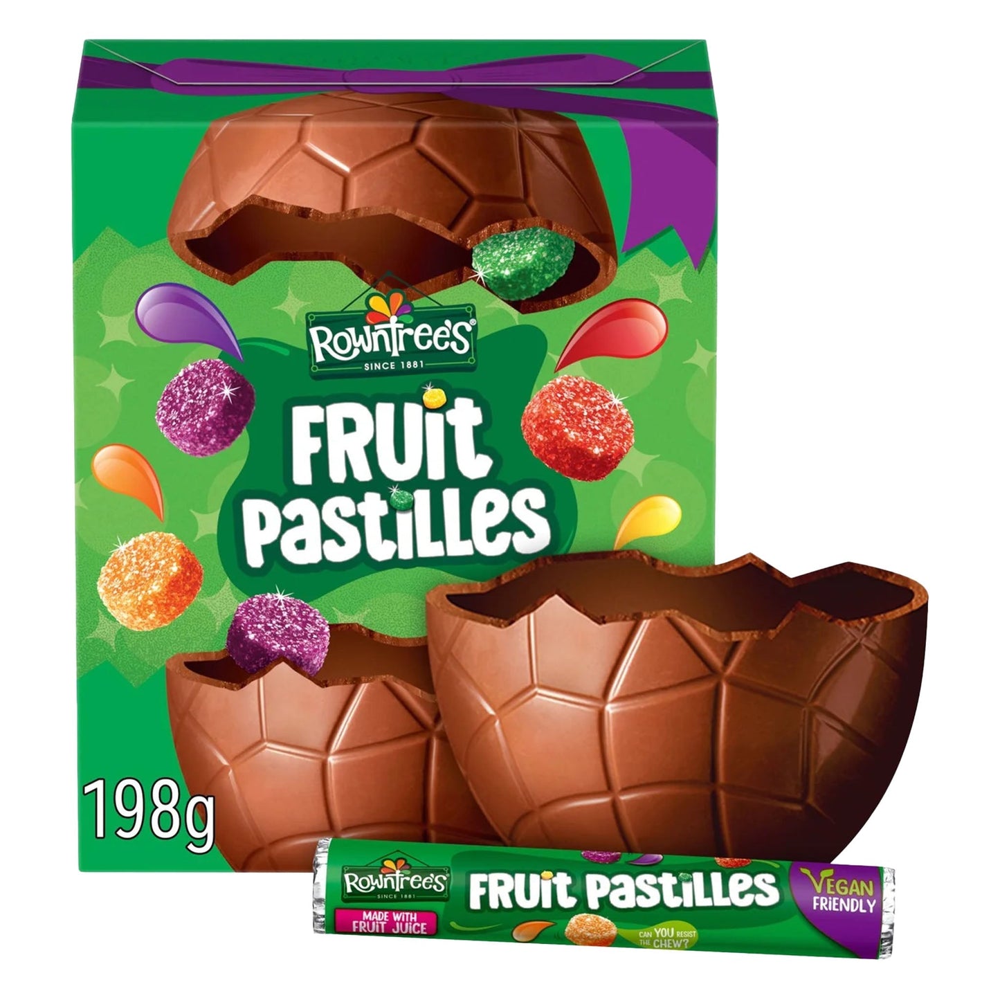 Rowntree's Fruit Pastilles Large Easter Egg 198g