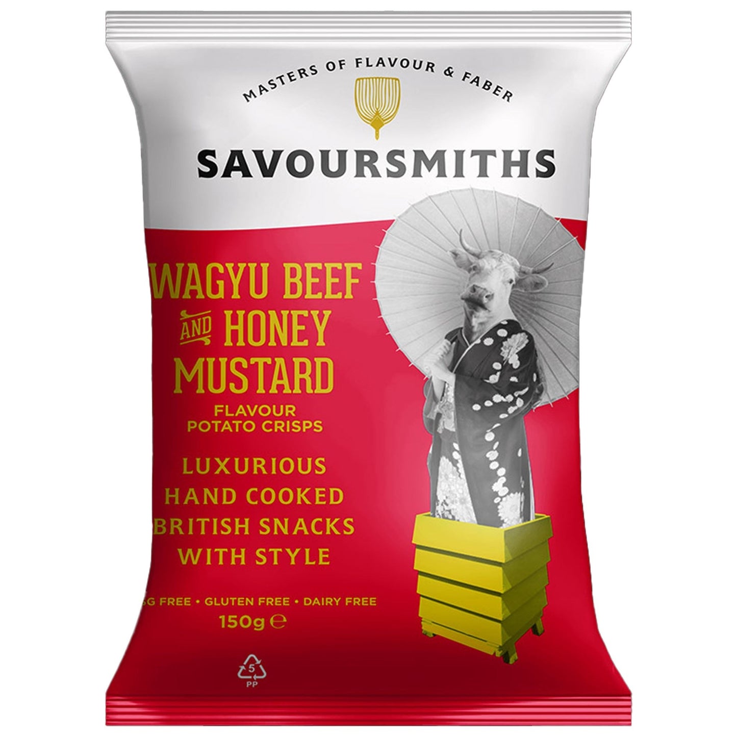 Savoursmiths Wagyu Beef & Honey Mustard Crisps 150g