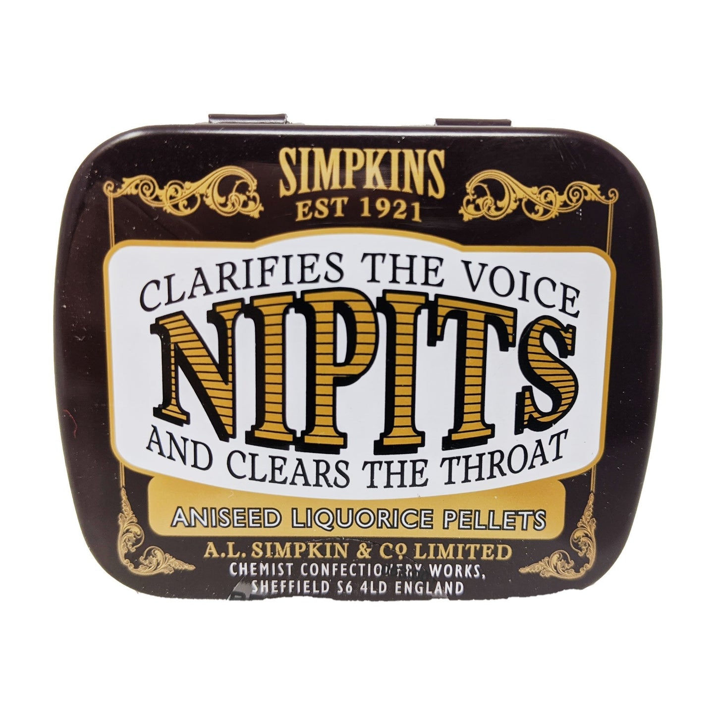 Simpkins Nipits Aniseed Liquorice Pellets 12g