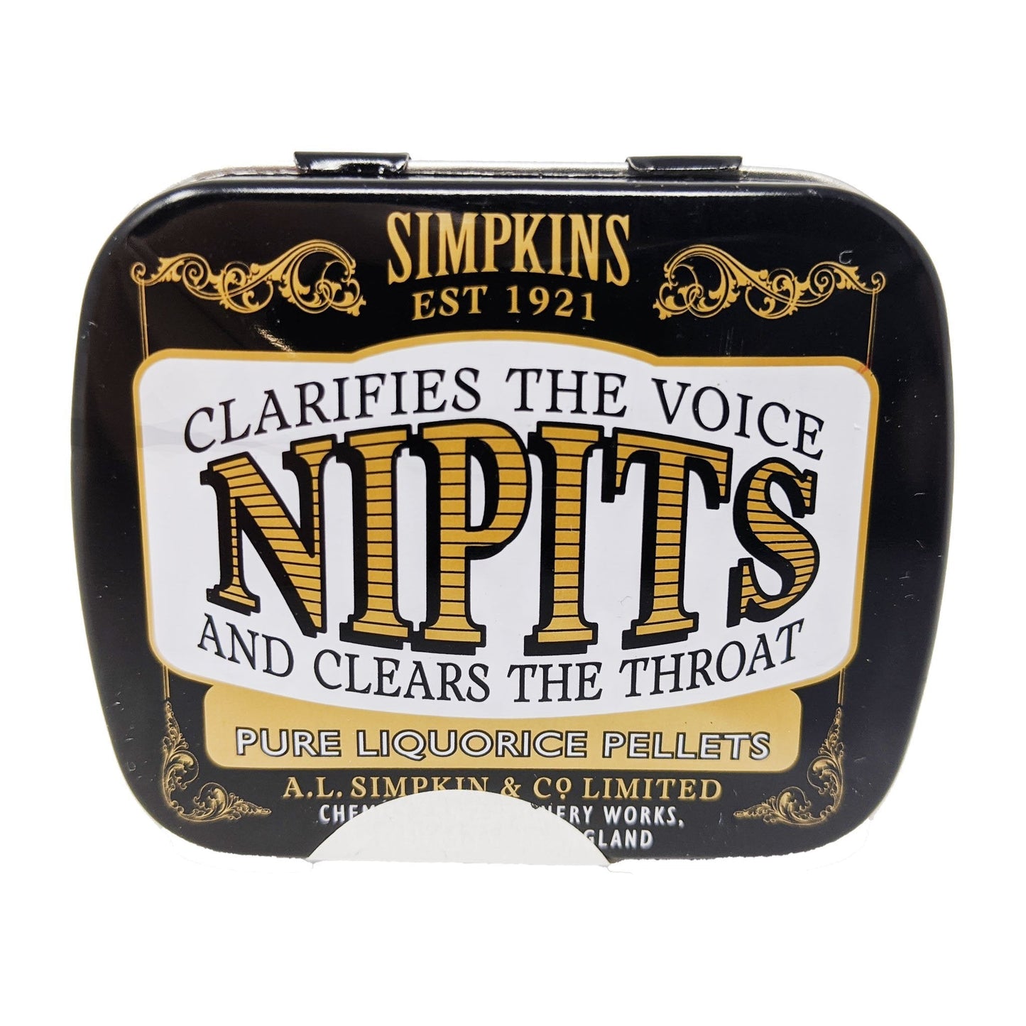 Simpkins Nipits Pure Liquorice Pellets 12g