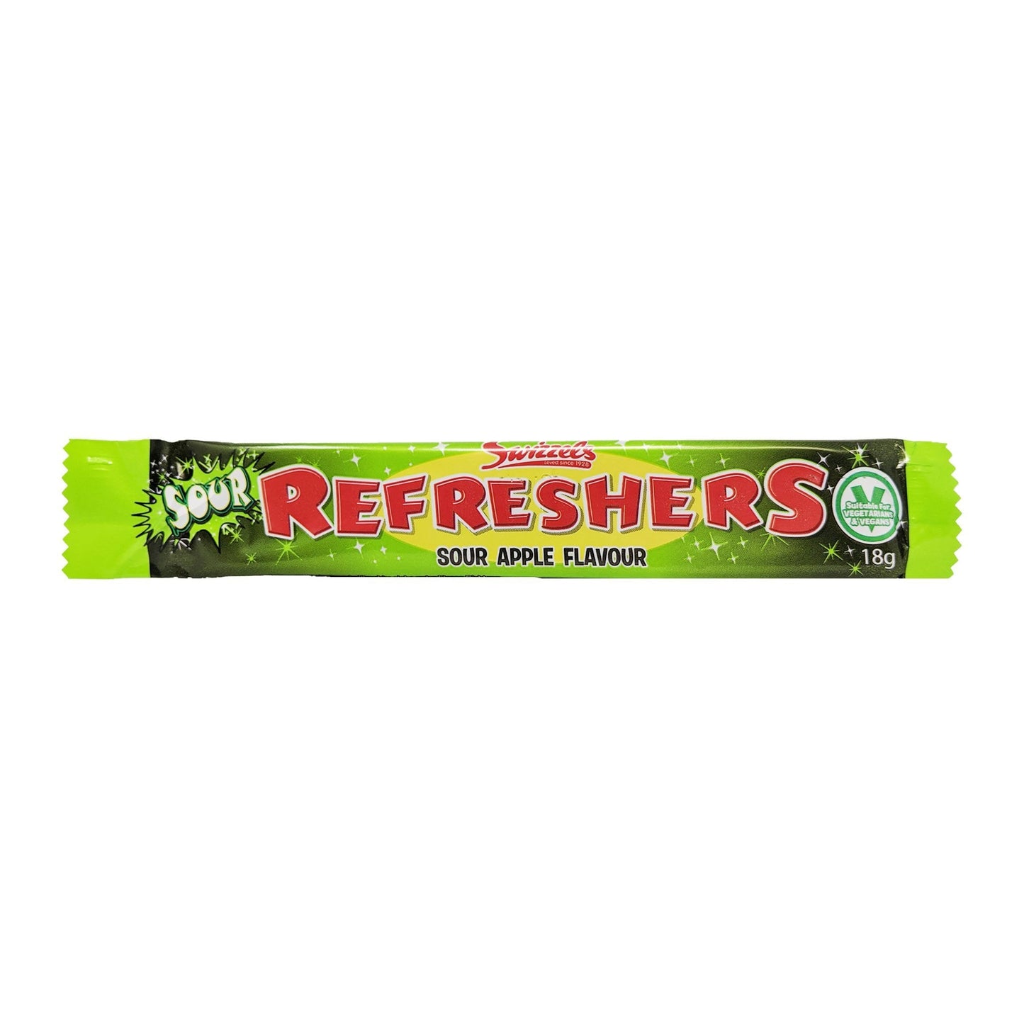 Swizzels Refreshers Sour Apple Chewy Bar 18g