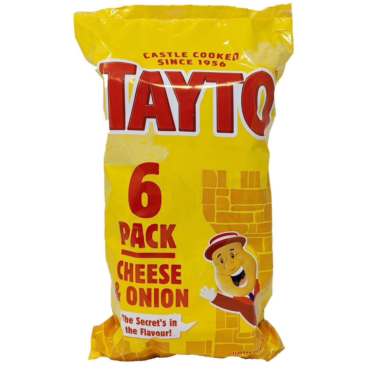 Tayto Cheese & Onion 6 Pack (6 x 25g)