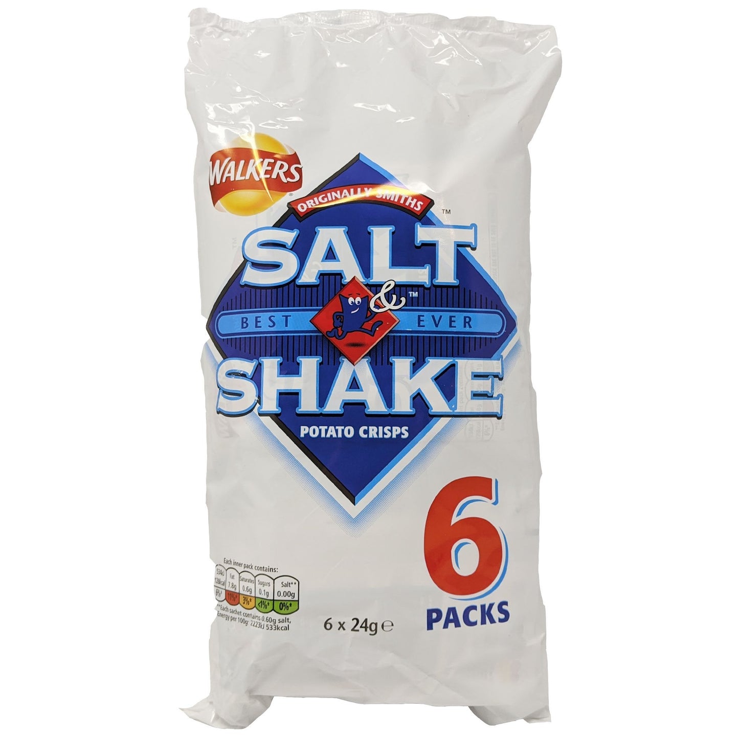 Walker's Salt & Shake 6 Pack (6 x 24g)