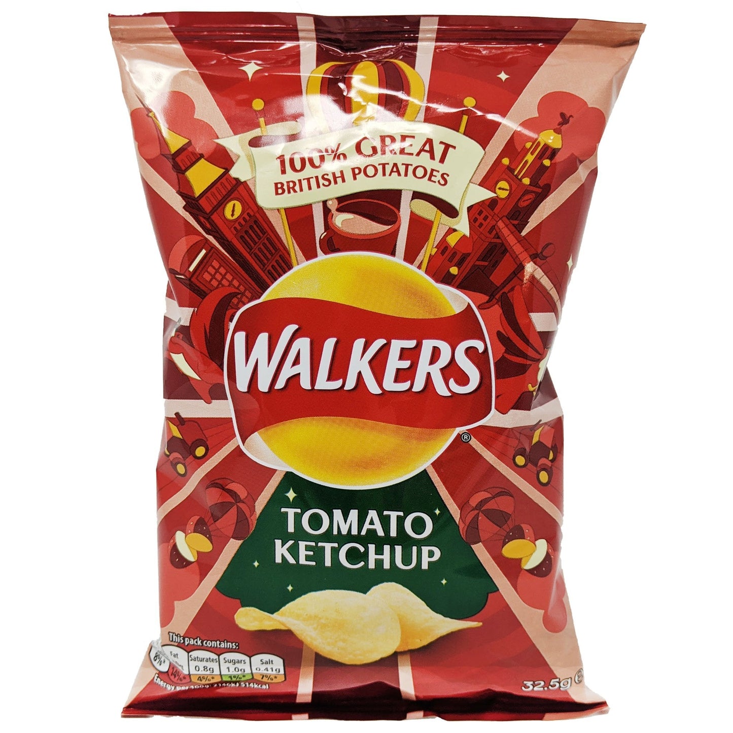Walker's Tomato Ketchup 32.5g