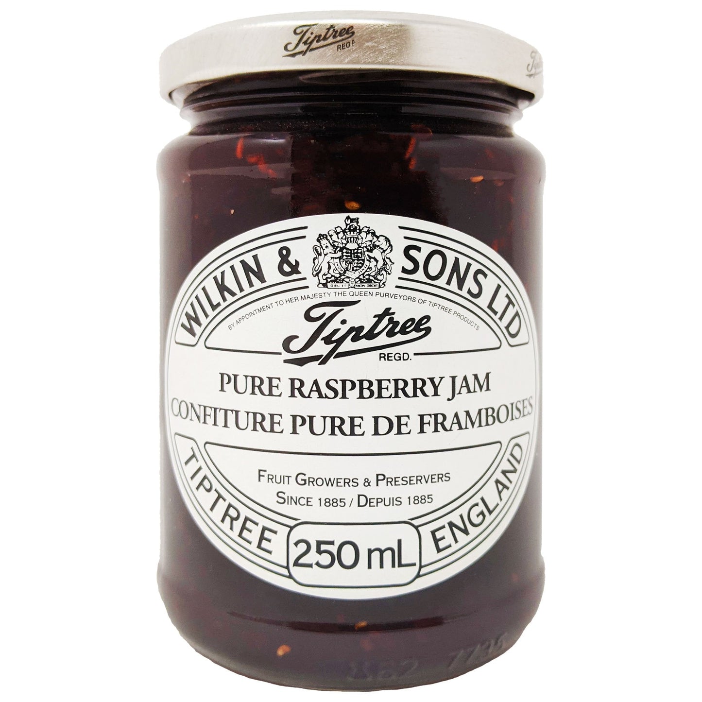 Wilkin & Sons Tiptree Pure Raspberry Jam 250ml