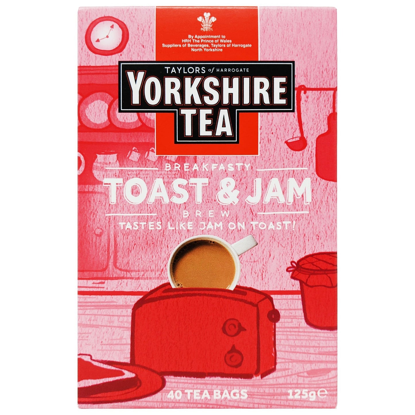 Yorkshire Tea Toast & Jam 40 Bags