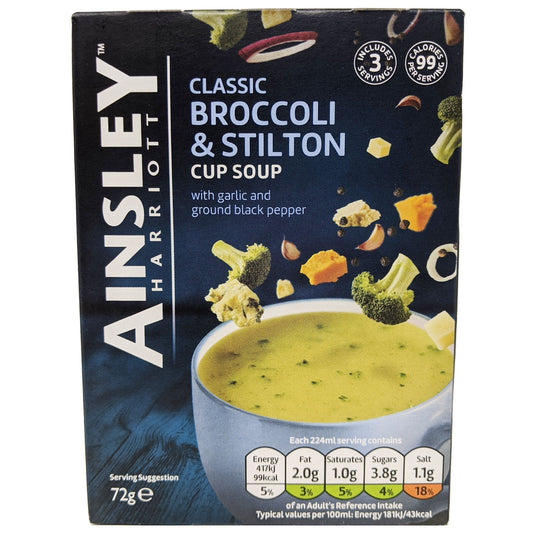 Ainsley Harriott Broccoli & Stilton Cup Soup 72g