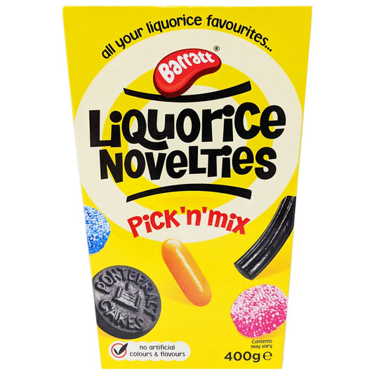 Barratt Liquorice Novelties Pick 'n' Mix Carton 400g