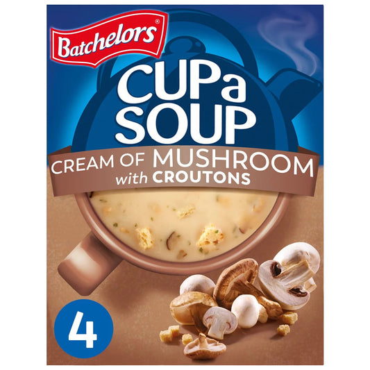 Batchelors Cup A Soup Cream of Mushroom with Croutons 99g
