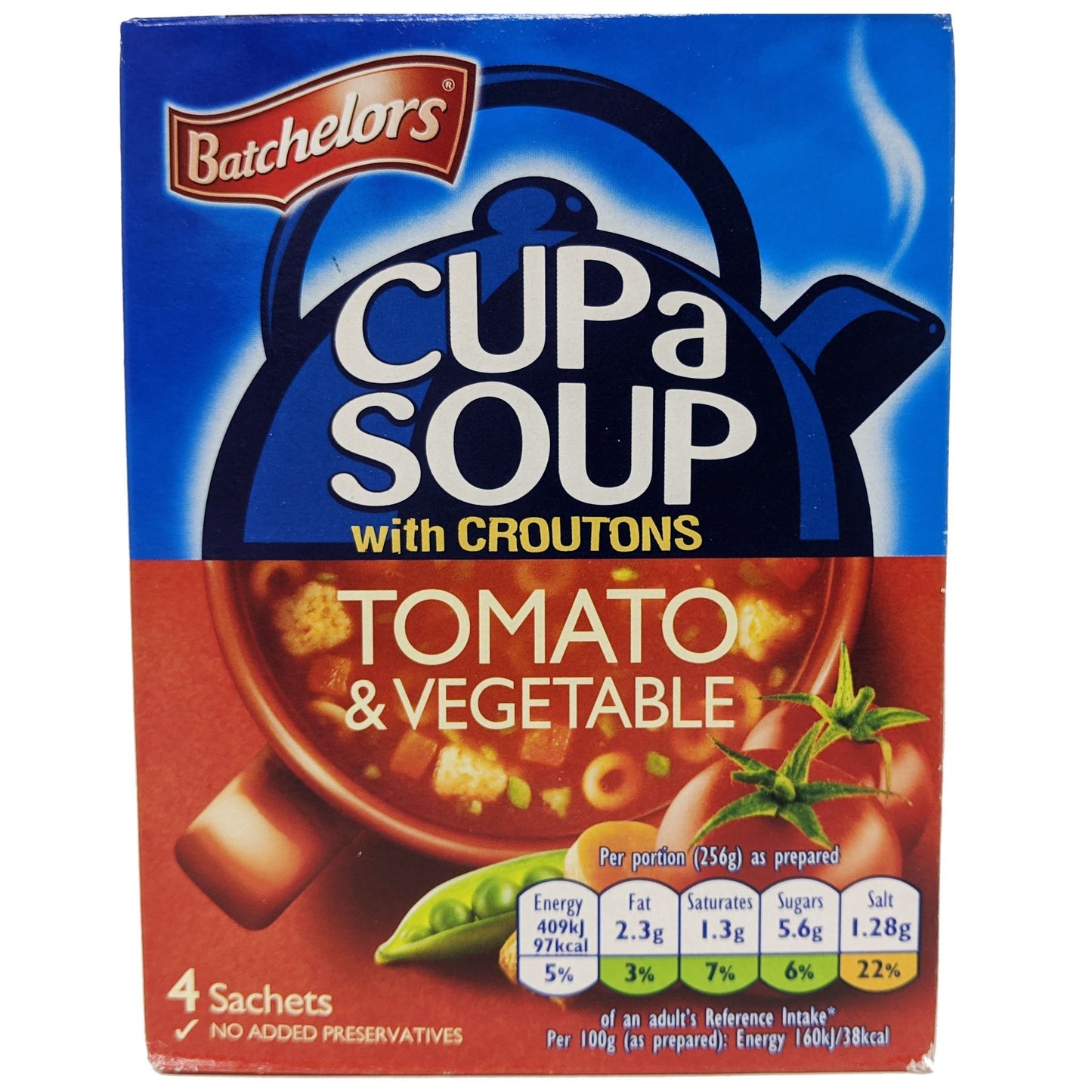 Batchelors Cup a Soup Tomato & Vegetable 104g