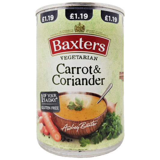 Baxter's Carrot & Coriander Soup 400g