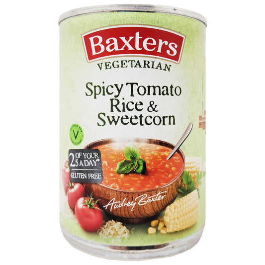 Baxter's Spicy Tomato Rice & Sweetcorn Soup 400g