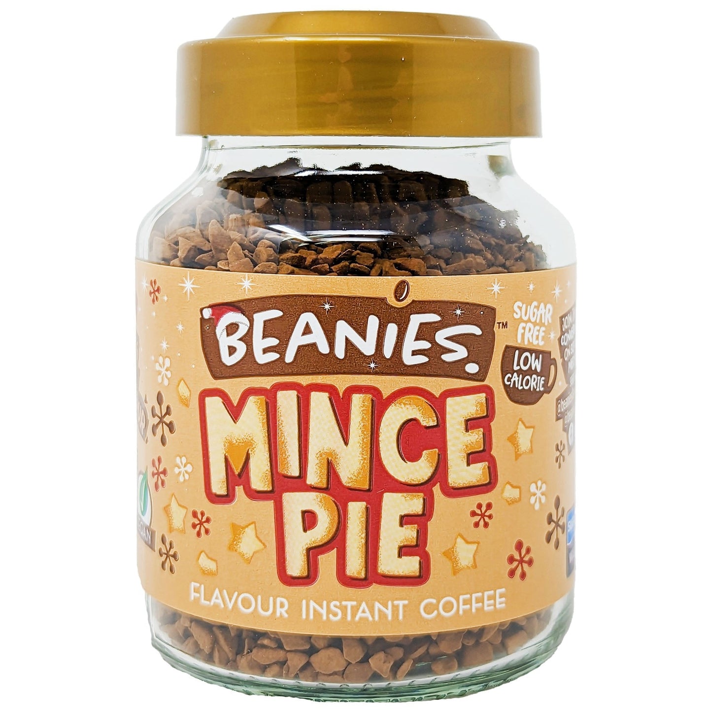 Beanies Mince Pie Flavour Instant Coffee 50g